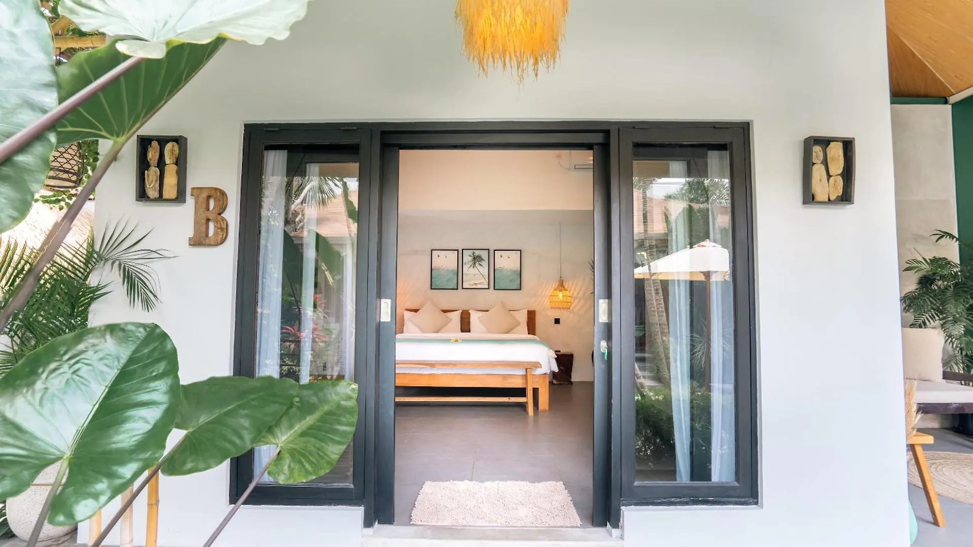 度假居 Villa Mint, 3Br Tropical Escape With Private Pool And Lush Garden 塞米亚克
