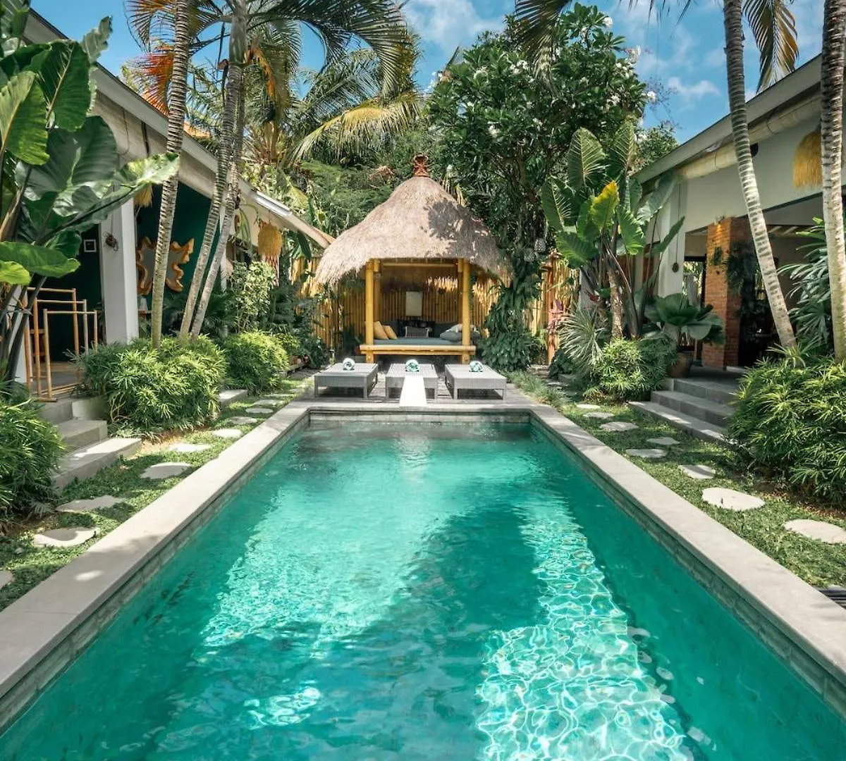 Villa Mint, 3Br Tropical Escape With Private Pool And Lush Garden 塞米亚克